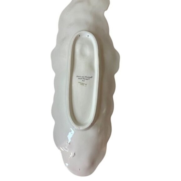 Vintage Fitz & Floyd Santa Claus Ceramic Platter Handcrafted Holiday Decor 16" - Picture 5 of 7